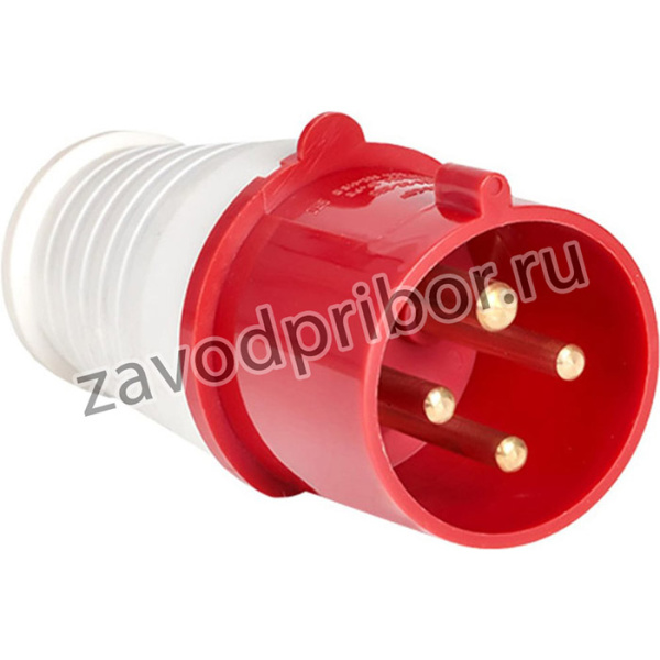 Вилка переносная 014 3Р+РЕ 16А 380В IP44 PROxima ps-014-16-380