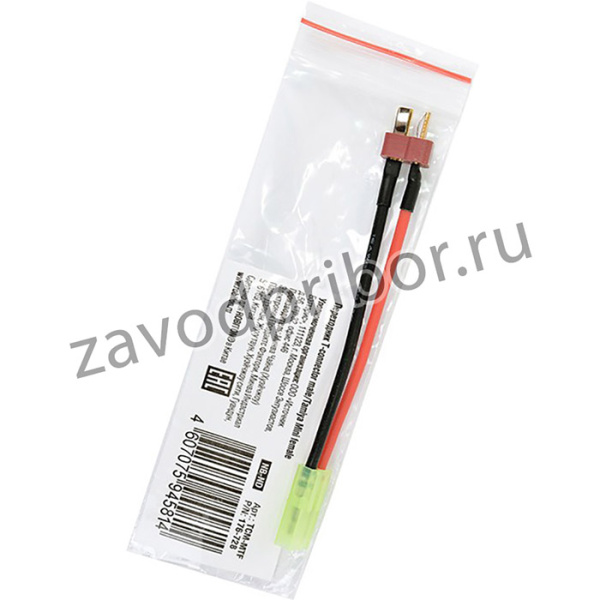 ROBITON TCM-MTF T-connector male/Tamiya Mini female PK1, Разъем для подключения аккумуляторов
