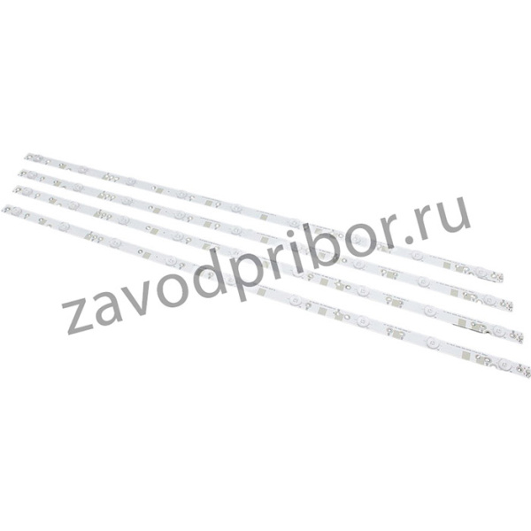 Светодиодная подсветка (LED-подсветка) GJ-DLEDII P5-400-D409-V7 (комплект 4 шт)