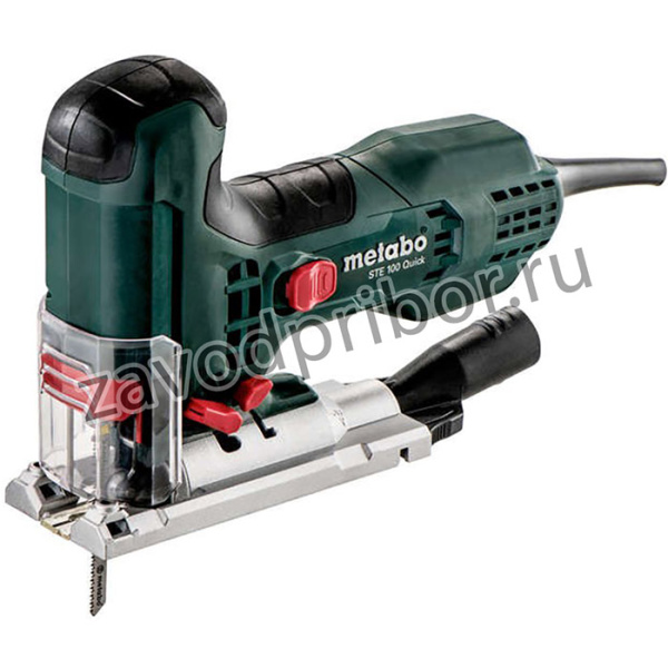 601100500 Лобзик электрический Metabo STE 100 Quick 710W, 1000-3100 об/м, пропил до 100 мм, регулиро