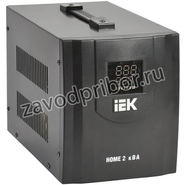 Стабилизатор напряжения HOME СНР 1/220 2кВА переносной IEK IVS20-1-02000
