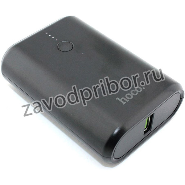 Внешний аккумулятор Powerbank HOCO Q3 Mayflower QC3.0, PD20, USB-A 18W (10000mAh), черный