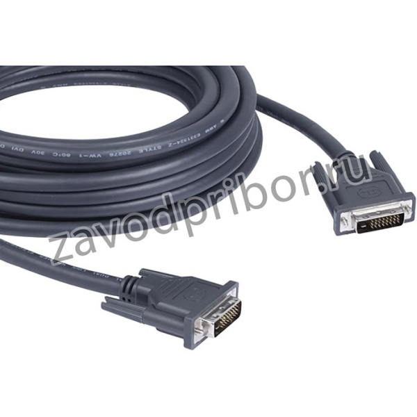 Кабель DVI-D Dual link (Вилка - Вилка), 4,6 м, Kramer C-DM/DM-15