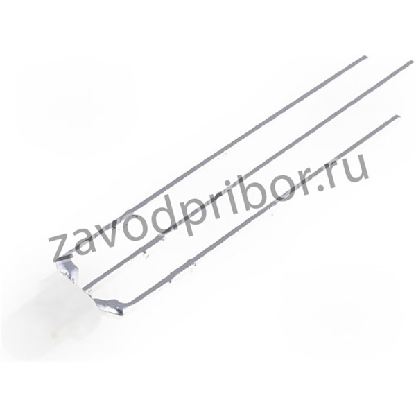 L-115WEGW-CA, LED; 3мм; красный/зеленый; 60°; Поверхность: выпуклая; Шаг: 2,54мм