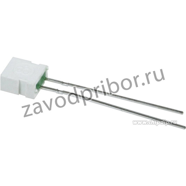 L-1043GDT, Полоса световая зеленая 3.65х6.15 10мКд
