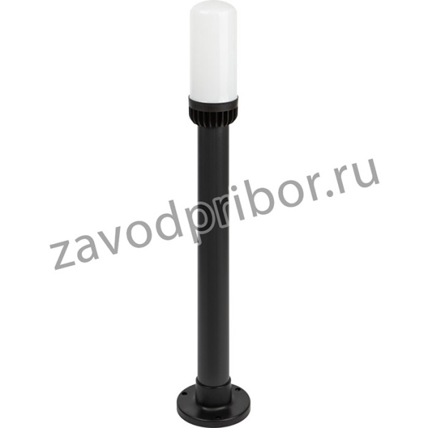 Садово-парковый светильник ЭРА НТУ 01-60-012 Поллар напольный черный IP54 Е27 max60Вт h840мм Б0057491