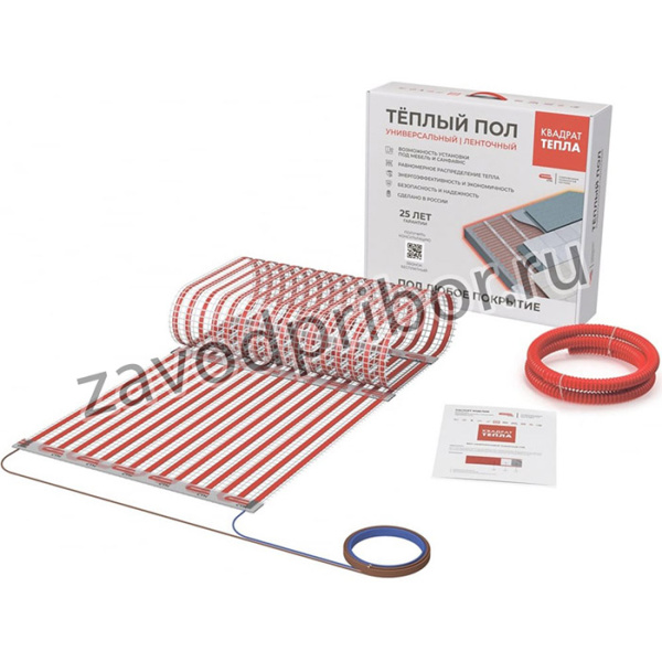 Ленточный теплый пол Квадрат тепла 190 Вт/м2, 3х0,5 м 300050.3