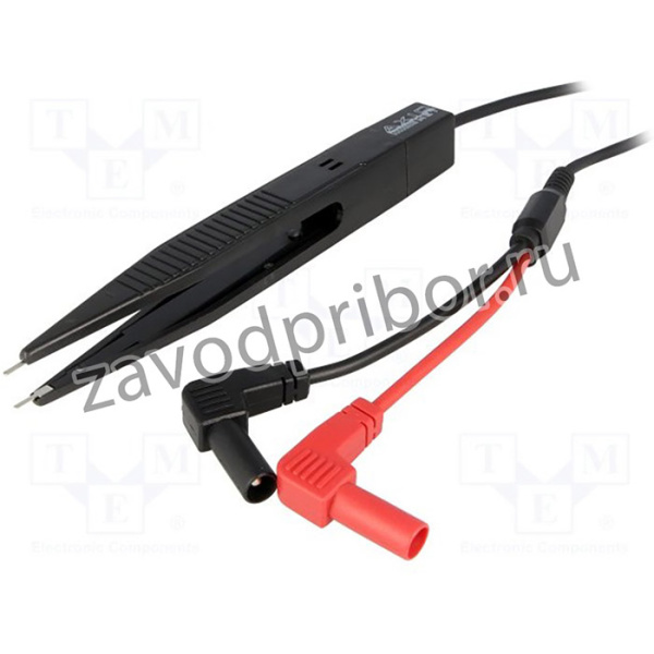 AX-TLP-TW-01, Измерительный пинцет, в корпусе, Дл: 0,4м, черный