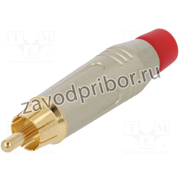 ACPR-SRD, Аудио / видео разъем RCA, 2 контакт(-ов), Штекер, Контакты с Покрытием из Золота