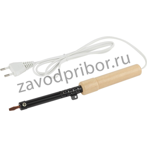 Паяльник ЭРА ЭПСН с деревянной рукояткой 230 В 25 Вт Б0046951