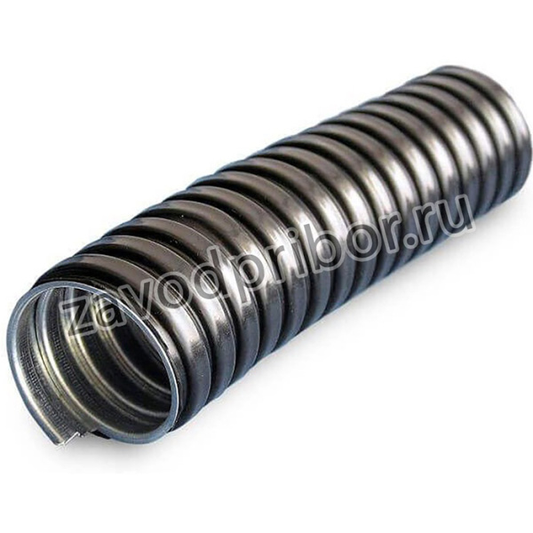 Металлорукав в ПВХ изоляции Р3-ЦПнг 15 d15мм без протяжки черн. (уп.50м) ГОФРОМАТИК/ЗЭТАРУС zeta44204