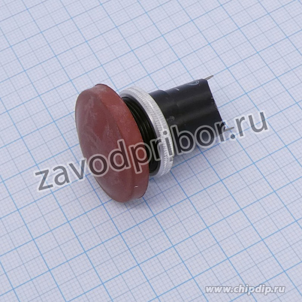 К-2-2П 20мм (пластик), 1 размыкание, красный протектор, год 2019