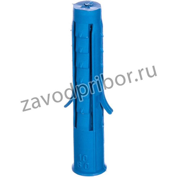 Дюбель распорный Чапай 10x60 шипы+усы полипропилен 10 шт - пакет 111125