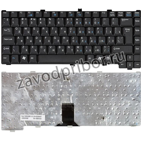 Клавиатура для ноутбука Fujitsu-Siemens Amilo M7440 M7440G M6100 черная