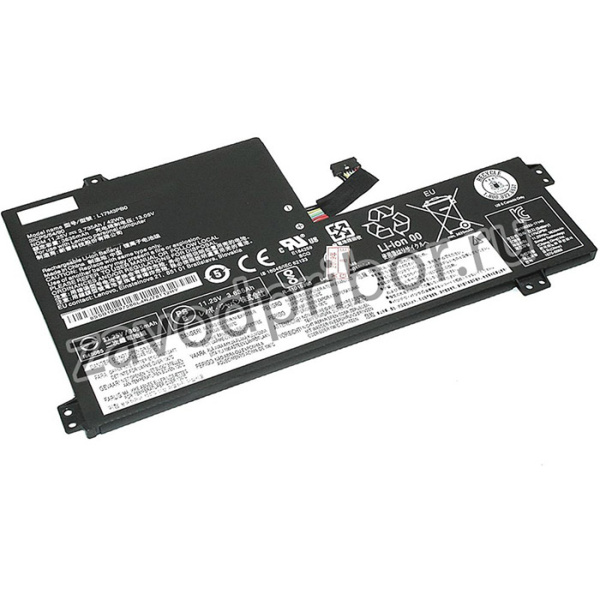 Аккумуляторная батарея для ноутбука Lenovo Chromebook 100e (L17C3PG0) 11.4V 3690mAh