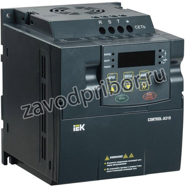 Преобразователь частоты CONTROL-A310 380В 3ф 3.7кВт 8.8А IEK CNT-A310D33V037TEZ