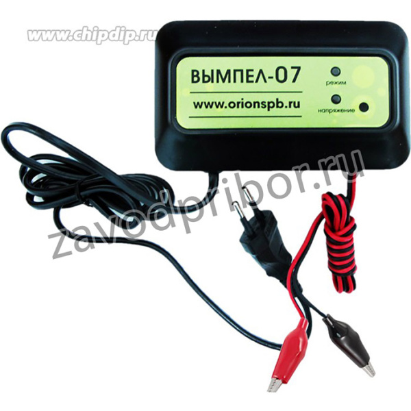 ЗУ Вымпел-07(автомат, 1.2А,12В,для гелевых и кислот.АКБ)