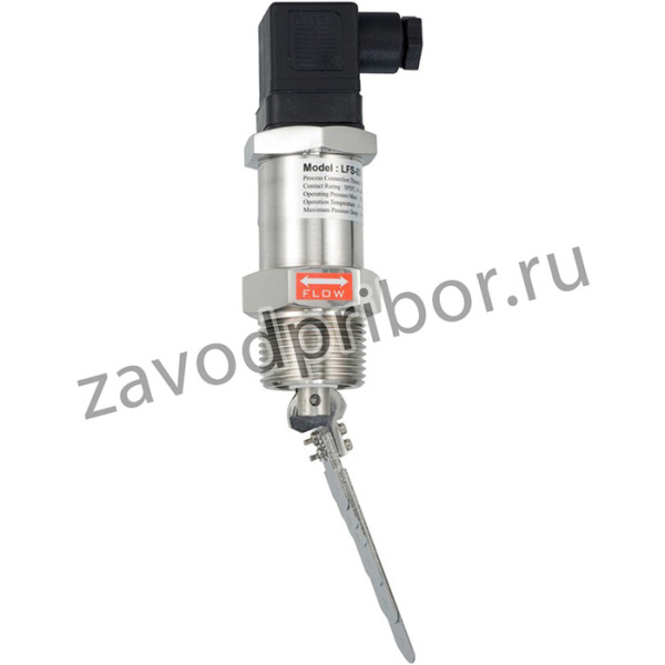 LFS-03, Переключатель потока, затвор, серия LFS, 15.2 до 121.2л/мин, 20бар, DIN43650, 1" NPT