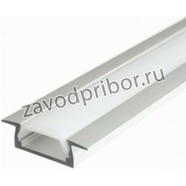 Профиль GAL-GLS-2000-7-22 2м рассеиват+2заглушки+4 скобы с шурупами 523110