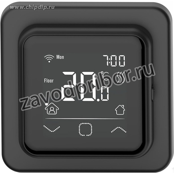 Сенсорный терморегулятор IQ THERMOSTAT SMART HEAT Wi-Fi (черный)