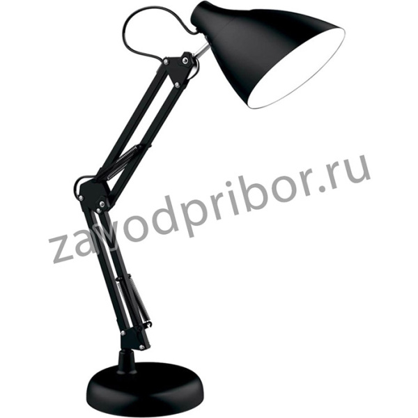 Светильник настольный модель GTL003 60W 220-240V E27 черный струбцина и основание 1/12 GT0032