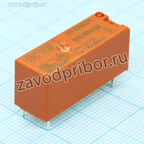 3-1393224-8, (RY210024), Силовое реле постоянного тока 24В 8А, Конфиг: 1C