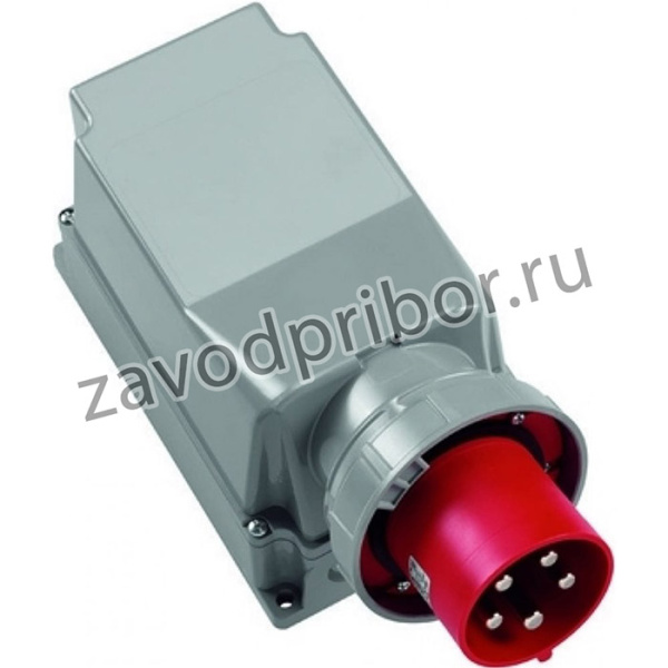 Вилка кабельная для монтажа на поверхность 3Р 125А 230V, IP67 G34S25