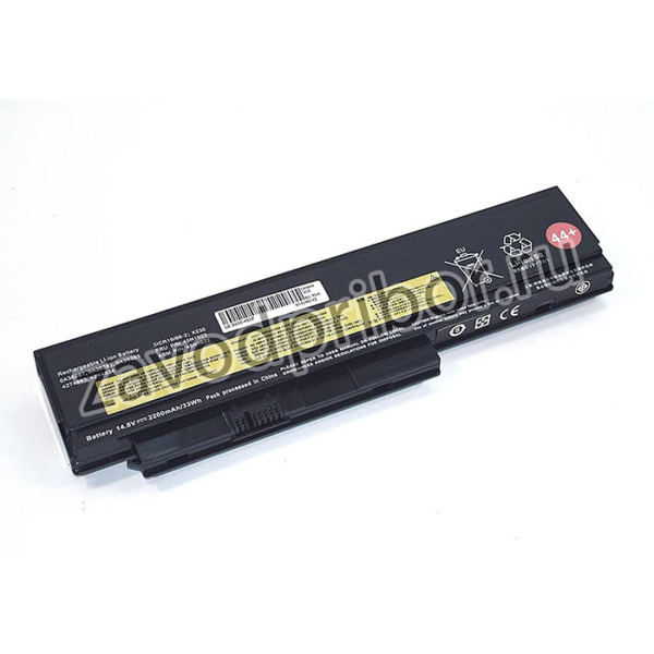 Аккумуляторная батарея для ноутбука Lenovo X230-4S1P (0A36305) 14.8V 2600mAh OEM черная