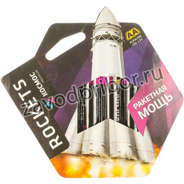Элемент питания LR6 KOSMOS premium ROCKETS KOSLR6ROCKETS4BL