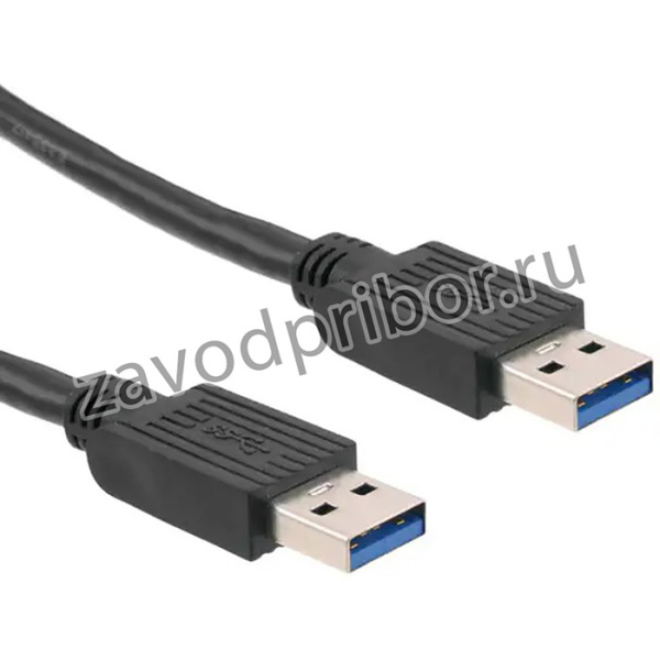 103-1020-BL-00200, Cable Assembly USB 2m USB 3.0 Type A to USB 3.0 Type A 9 to 9 POS M-M 24AWG/28AWG