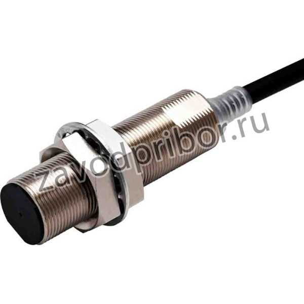 E2E-X12B1TL18-2M, Датчик: индуктивный; Конф.выхода: PNP / NO; 0-12мм; 10-30ВDC; М18