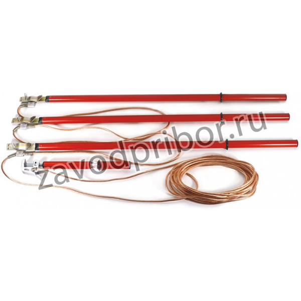 Переносное заземление для ВЛ до 10кВ ЗПЛ-10Э-3 /35мм/ ET-Z136-35