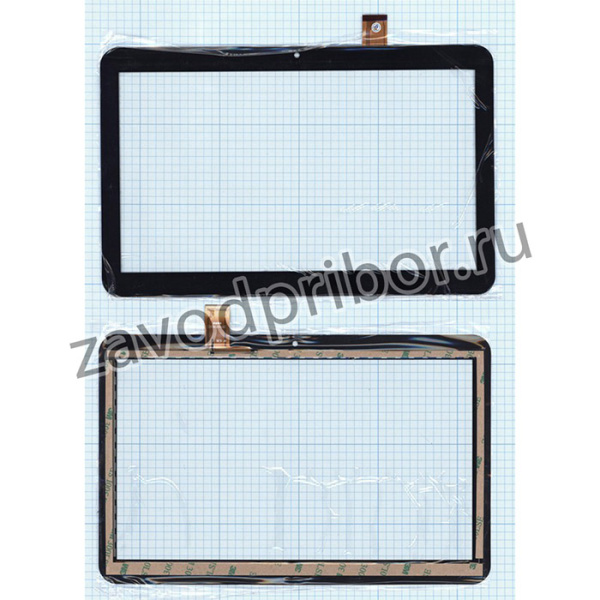 Сенсорное стекло (тачскрин) для Digma Optima 1026N DY10218(V2) черное