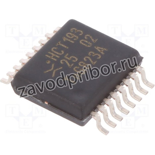 74HCT193DB.112, IC: цифровая; 4bit,двоичный счетчик прямого / обратного счета