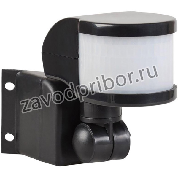 LDD10-018B-1100-002, Датчик движения ДД 018В черный, макс. нагрузка 1100Вт, угол обзора 270град, дальность 12м, IP44, IEK