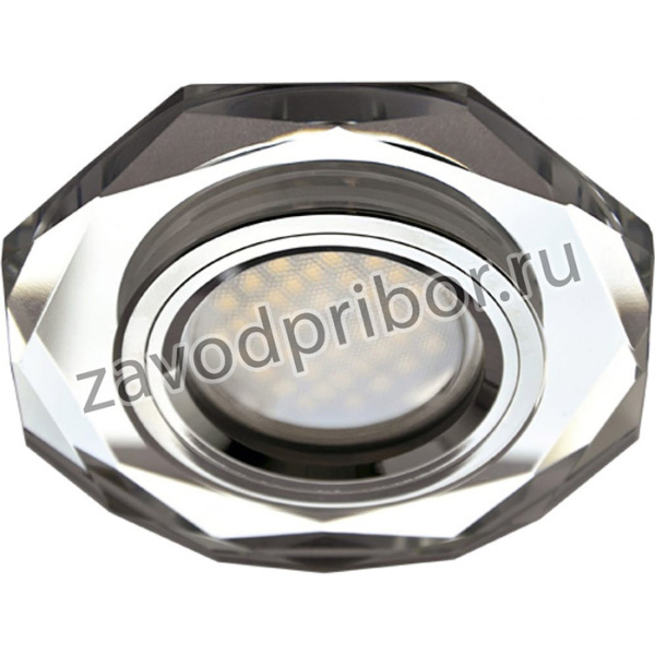 MR16 DL1652 GU5.3 Glass Стекло 8-угольник с прямыми гранями Хром / Хром 25x90 /кd74/ FC1652EFF