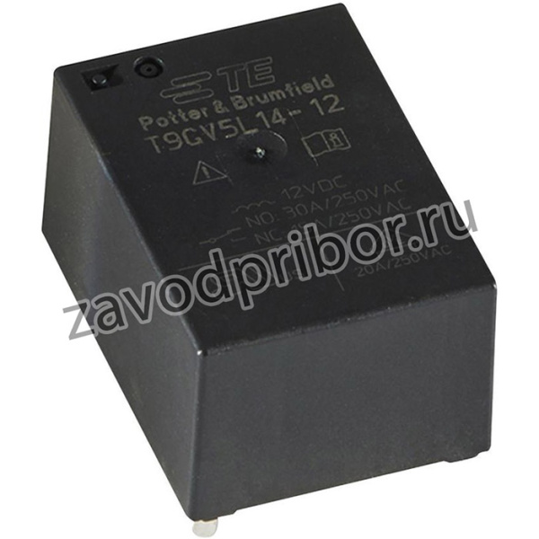 T9GS1L14-12, POWER RELAY, SPST-NO, 30A, 250VAC, THT