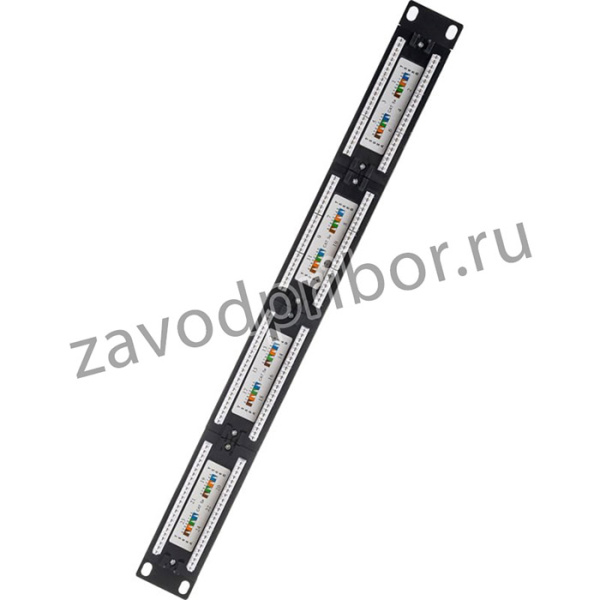 Патч панель 24 порта Cat 5e 5PP2402U106