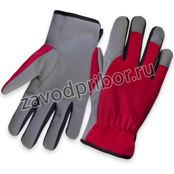 Перчатки рабочие трикотажные из PU кожи, размер XL/10, JLE621-10/XL