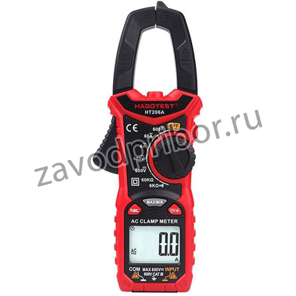 Токовые клещи Habotest HT206A