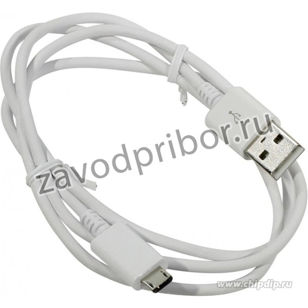 BW1432W, Кабель USB2.0 A вилка - Micro USB вилка, 1.2 м,белый