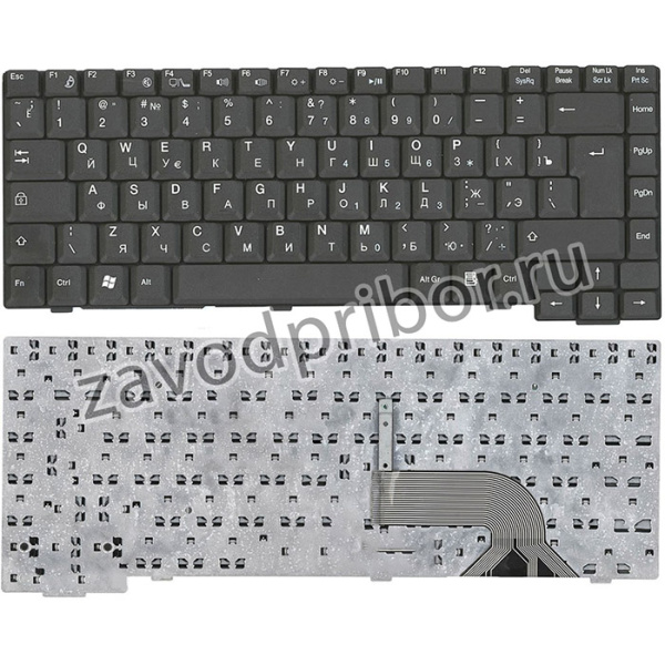 Клавиатура для ноутбука Fujitsu Siemens Amilo M6450 M6450G черная