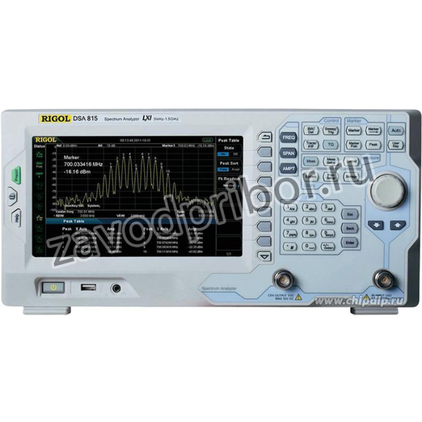 DSA815, Анализатор спектра 9 кГц - 1.5 ГГц