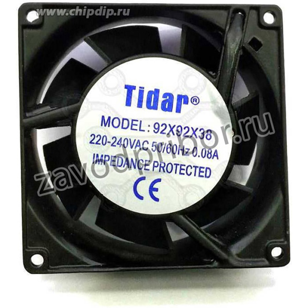 Вентилятор Tidar RQA9238HSL / RQA 9238HSL / 92x92x38 220V 0.12/0.11A
