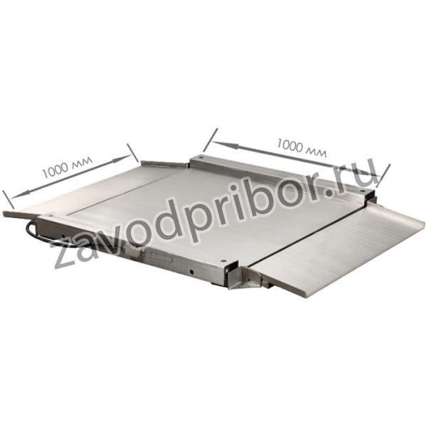 Низкопрофильные весы из нержавеющей стали 4D-LA.S-10/10-1000-ABRUEW 10451