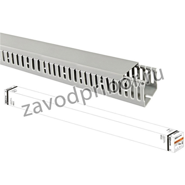 TDM SQ0410-0014 Кабель-канал перфорированный 40х60 перфорация 4/6мм (2 метра)