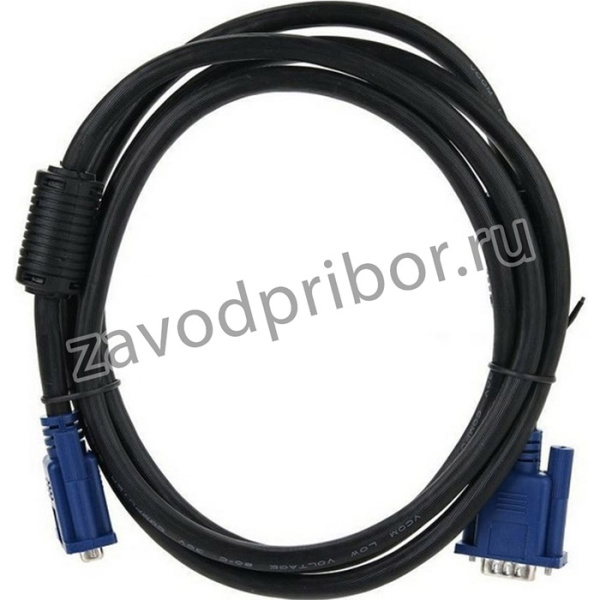 Удлинительный кабель Монитор-SVGA card /15M-15F/ 1.8m, 2 фильтра VVG6460-1.8M VVG6460-2MO