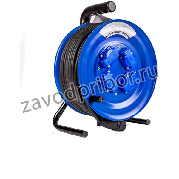 Удлинитель силовой КГ 3x2,5 30м на катушке 40017