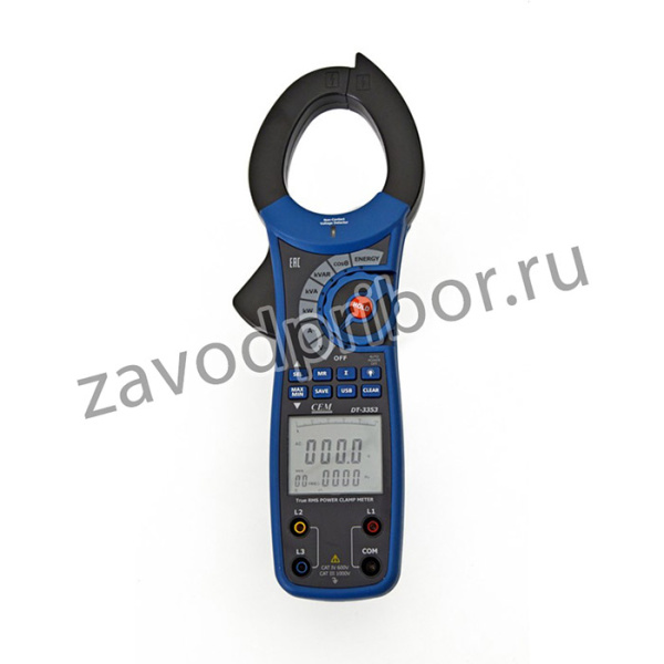 DT-3353 Клещи электроизмерительные, ваттметр