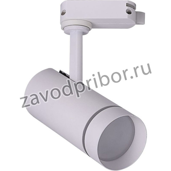 Свет-ник трековый светодиод на шинопровод 20W, 1800 Lm, 4000К, белый, 80 гр, AL106 32446
